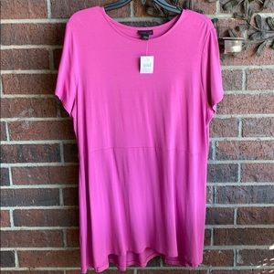NWT J. Jill wearever dragonfruit tunic top shirt
